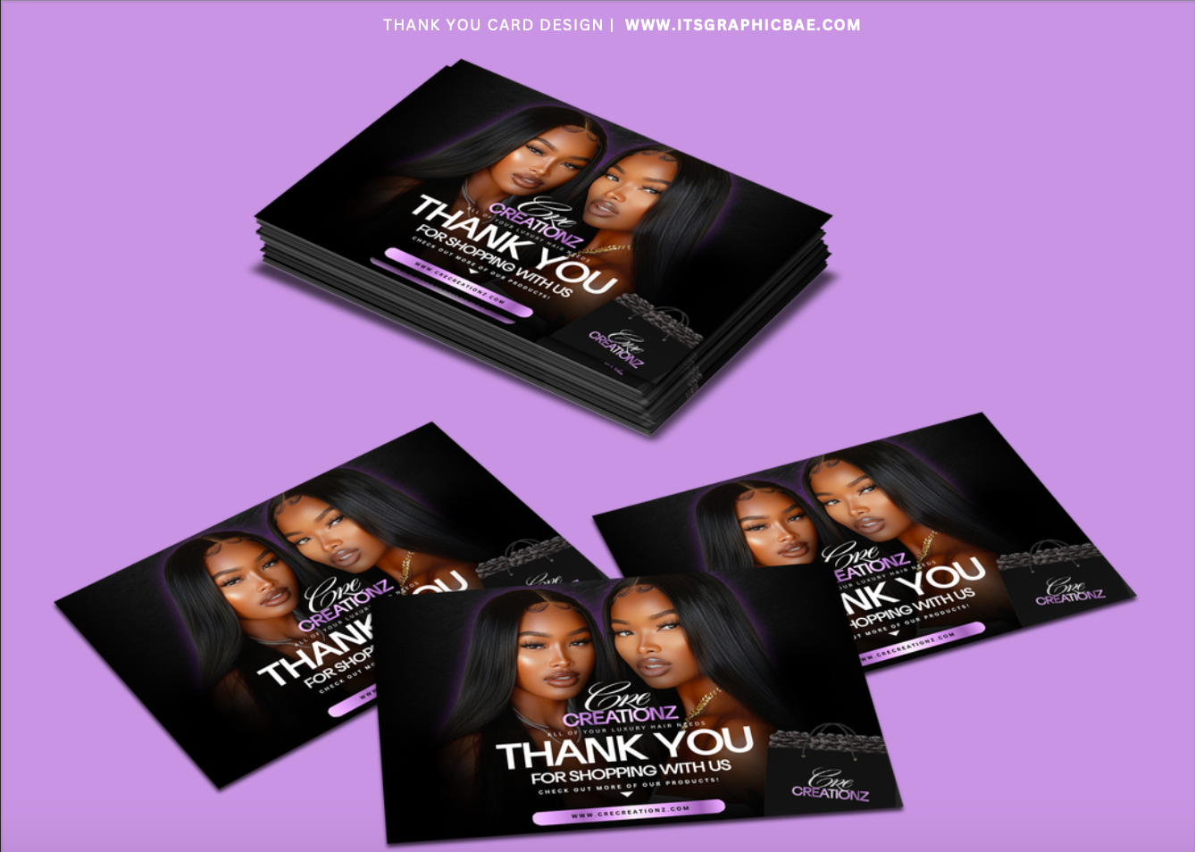 Thank You Card Design