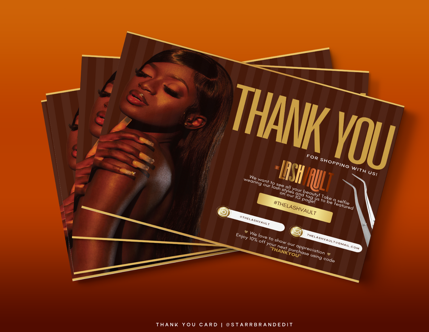 Thank You Card Design